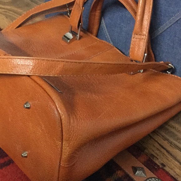 Leather satchel travel purse handbag rodeo vacay national finals rodeo cowgirl - Picture 9 of 9